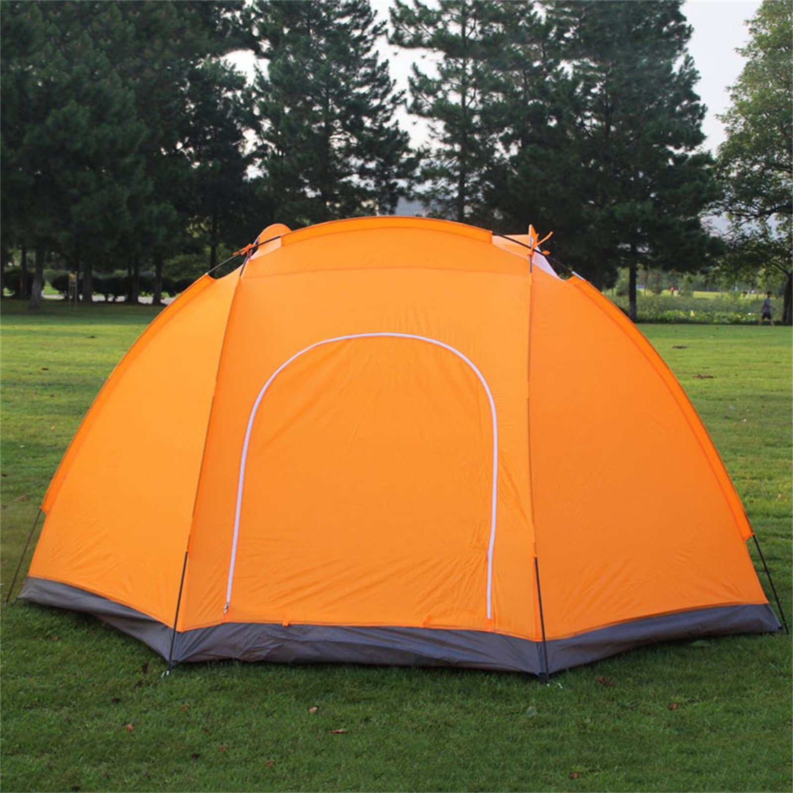 新品、オレンジとグリーンのキャンプテント Mサイズ Amazon | ogawa(オガワ) アウトドア キャンプ 防災 避難 エアー